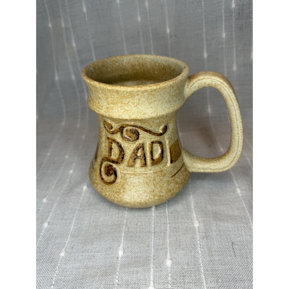 Vintage Pottery Craft USA Dad Coffee Mug  / Tea Mug Cup